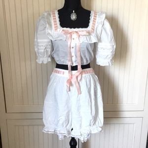 Edwardian Style Sleep/Undergarment Set